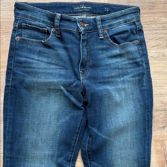 Lucky Brand Ava Crop Mid Rise denim  jeans size 2
26 waist - Picture 3 of 6